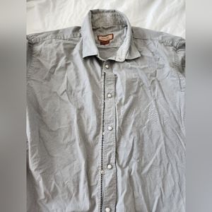 Zara Mens Snap Butto Shirt